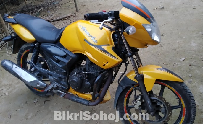 TVS APACHE RTR  (2010) YELLOW